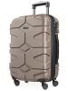 Hauptstadtkoffer X-Kölln - Handgepäck Trolley Dehnfalte, Carry-On Hardshell, TSA, 50 L in Gold