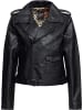 Queen Kerosin Lederjacke "Marlon Jacke Mit Leo Linning" in Schwarz