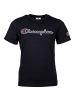 Champion T-Shirt 1er Pack in Schwarz