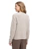 Betty Barclay Strickpullover mit Jacquard in Taupe Melange