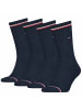 Tommy Hilfiger Socken 4er Pack in Blau