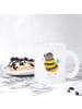Mr. & Mrs. Panda Teetasse Hummel flauschig ohne Spruch in Transparent