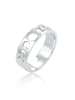 Elli Ring 925 Sterling Silber Astro, Halbmond in Silber