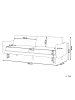 Beliani 3-Sitzer Sofa VINTERBRO in Grau/Schwarz - (W) 220 x (H) 86 x (L) 84 cm