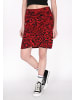 myMo ROCKS Skirt in black red