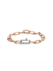 Ti Sento Milano Gliederarmband "bicolor rosévergoldet" in Roségold