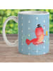 Mr. & Mrs. Panda Plastikbecher Hummer Weizen ohne Spruch in Blau Pastell