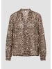 QS Bluse in 99A9_dunkelbraun