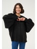 Kaffe Langarm - Hemd KAhaily Loose fit in Black Deep