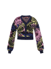 myMo ROCKS Women Cardigan in black multicolor