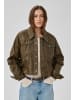 My Essential Wardrobe Lederjacke MWMateo Loose fit in Capers