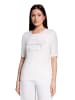 Betty Barclay Basic Shirt kurzarm in Patch Cream/Blue