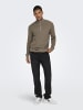 ONLY & SONS Strickpullover in Desert Taupe