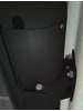MCW Elektrische Kassettenmarkise H122, Polyester Gelb/Weiß, Rahmen anthrazit