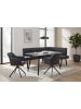 byLiving Eckbank MONTREAL in anthrazit - 181 x 128, H 87, T 56 cm