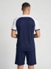 Hummel T-Shirt Raglanärmel Hmlmatch Erwachsene in MARINE/WHITE