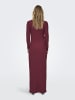 ONLY Kleid in Cabernet