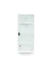 relaxdays Medizinschrank in Weiß - (B)27 x (H)57 x (T)12 cm