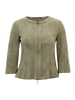 Betty Barclay Blazer-Jacke mit Reißverschluss in Dusty Olive