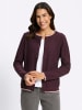WITT WEIDEN Strickjacke in burgund
