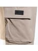 Blue Effect Cargo Sweat-Shorts in Taupe