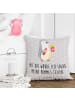 Mr. & Mrs. Panda Zierkissen Pinguin Pommes mit Spruch in Grau Pastell
