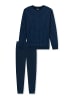 Schiesser Pyjama Nightwear Serie in nachtblau