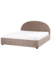 Beliani 2-tlg Doppelbett VAUCLUSE in Beige