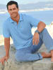 Fruit of the Loom Poloshirt in hellblau