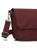 Zwei Mademoiselle.M Messenger 33 cm Laptopfach rubin