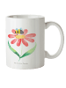 Mr. & Mrs. Panda Becher Hummel Blume ohne Spruch in Weiß
