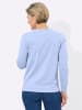 WITT WEIDEN Rundhals-Shirt in taubenblau + eisblau