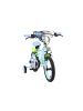 Volare Kinderfahrrad Bluey  14  Zoll, ohne Rücktrittbremse in blau
