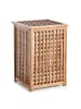 Zeller Wäschetruhe, Bamboo in Braun, (B) 40 x (H) 58 x (L) 40 cm