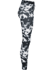 Urban Classics Leggings in black/white