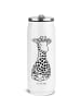Mr. & Mrs. Panda Trinkflasche Edelstahl Giraffe Blumenkranz ohne... in Weiß