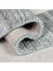 KADIMA DESIGN Teppich Kurzflor Collage Muster, Abstrakt, Wohnzimmer in Grau-Beige