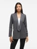 Vila Blazer in Medium Grey Melange