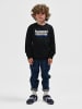 Hummel Sweatshirt Hmltukas Kinder in BLACK