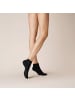 Kunert Sneakersocken Liz antirutsch in Black