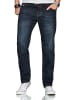 Alessandro Salvarini Jeans A. Salvarini Beppo Designer Herren Jeans Hose Basic Jeanshose Comfort Fit in Dunkelblau