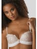JETTE Push-up-BH in weiß-caramel