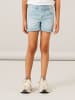 name it Jeanshorts in light blue denim