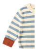 Little Green Radicals Striped Knitted Jumper in Blue