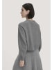 Hessnatur Strick Jacke Relaxed Cropped in grau