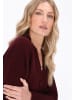 DreiMaster Maritim Women Cardigan in burgundy