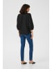 Kaffe Langarm-Bluse KAjollia Regular fit in Black Deep