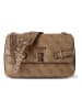 Guess Yesba Schultertasche 24 cm in latte logo