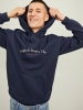 Jack & Jones Sweatshirt 'Brink City' in dunkelblau