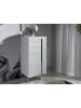 Angel Cerdá Chiffonier 7018 in Weiß / Stahl – (B)60 x (H)120 x (T)45 cm